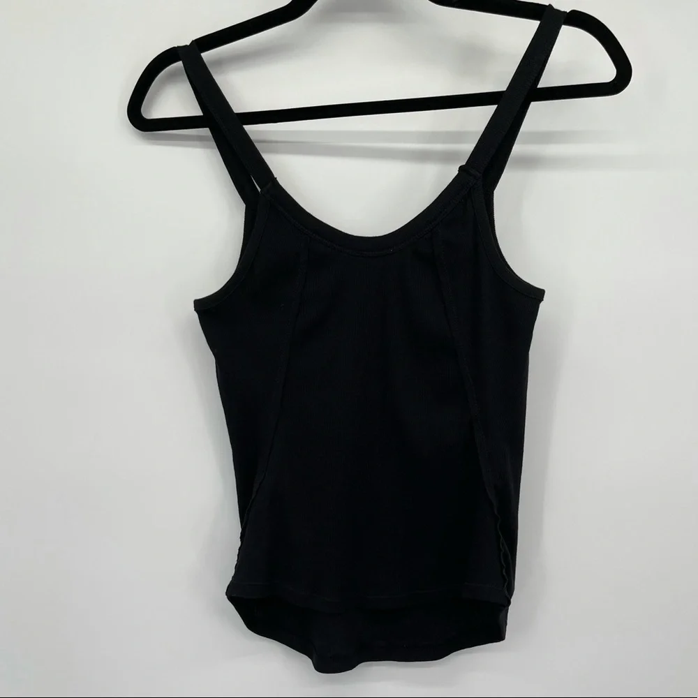 Intimately Free People Ribbed Tank Ruffle Back - Picture 7 of 9